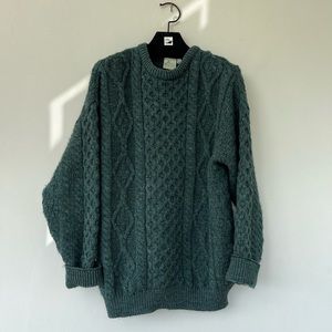 Vintage Wool Sweater - Made in Ireland